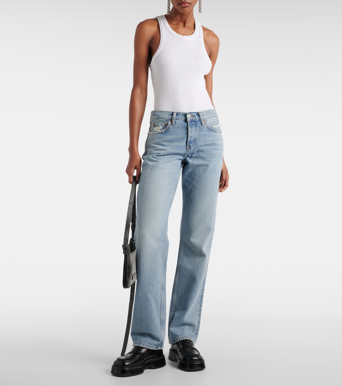 Easy mid-rise straight jeans | Re/Done