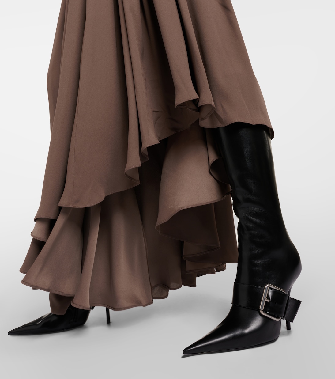 Bottines Knife 110 en cuir | Balenciaga