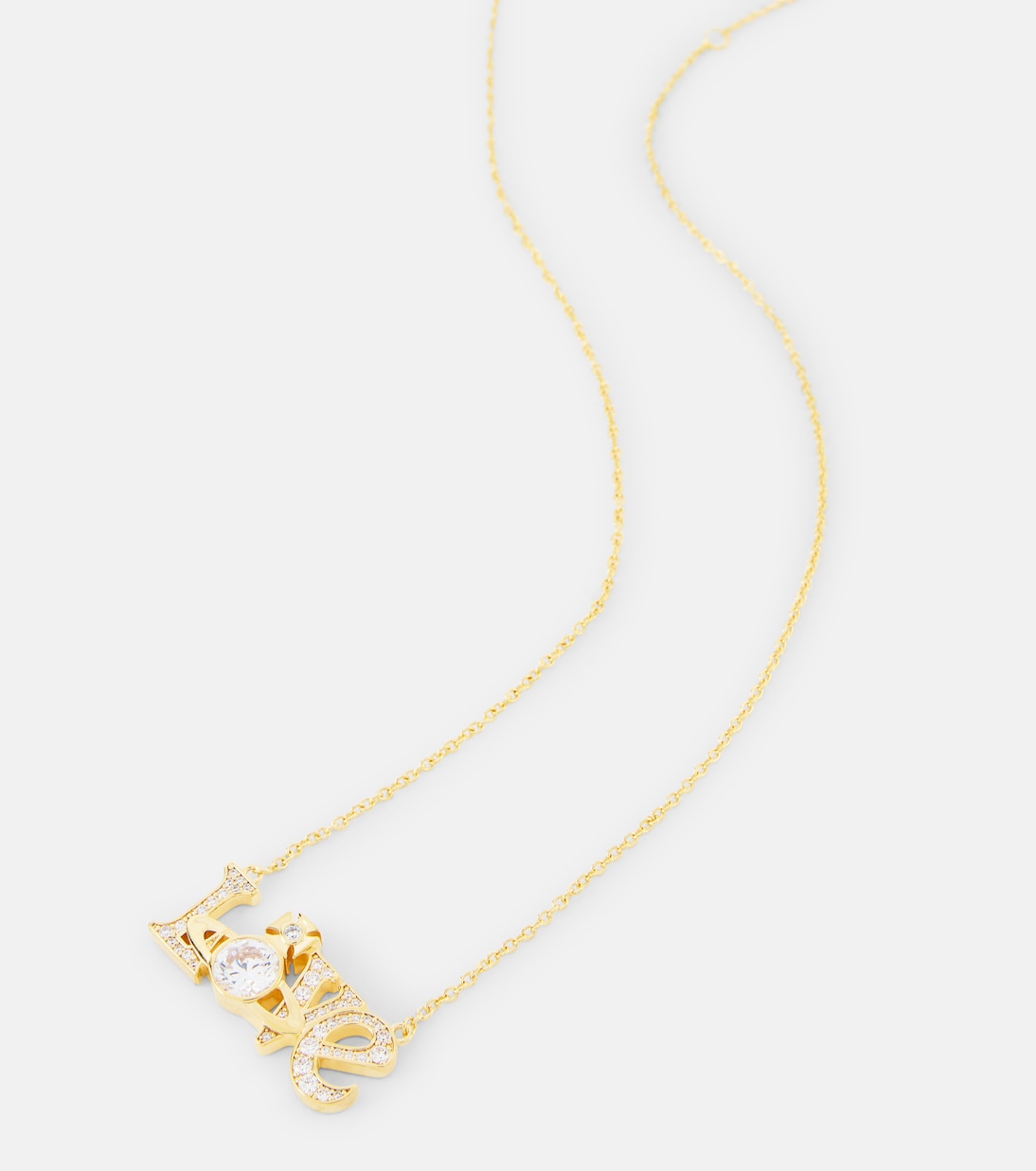 Collana VIVIENNE WESTWOOD Roderica con cristalli scintillanti per uno stile giovane e audace