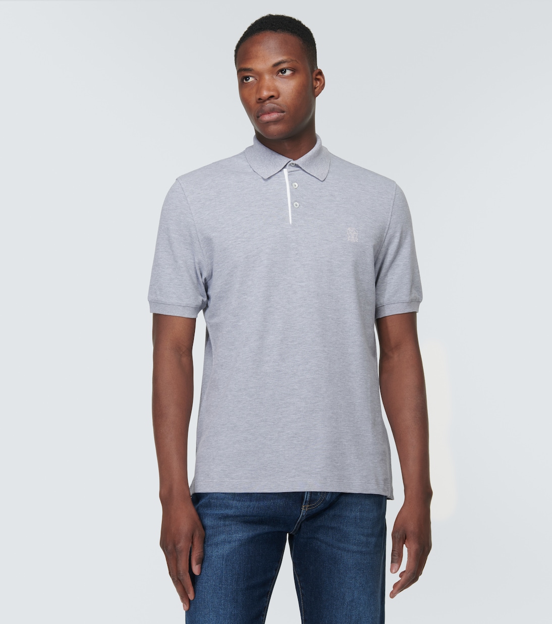 Polo de algodón | Brunello Cucinelli
