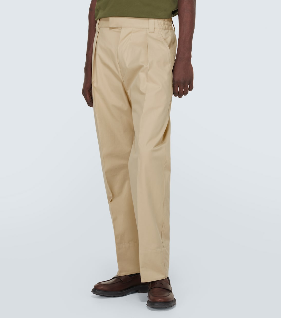 Pantalones rectos Reinga de algodón | Loro Piana