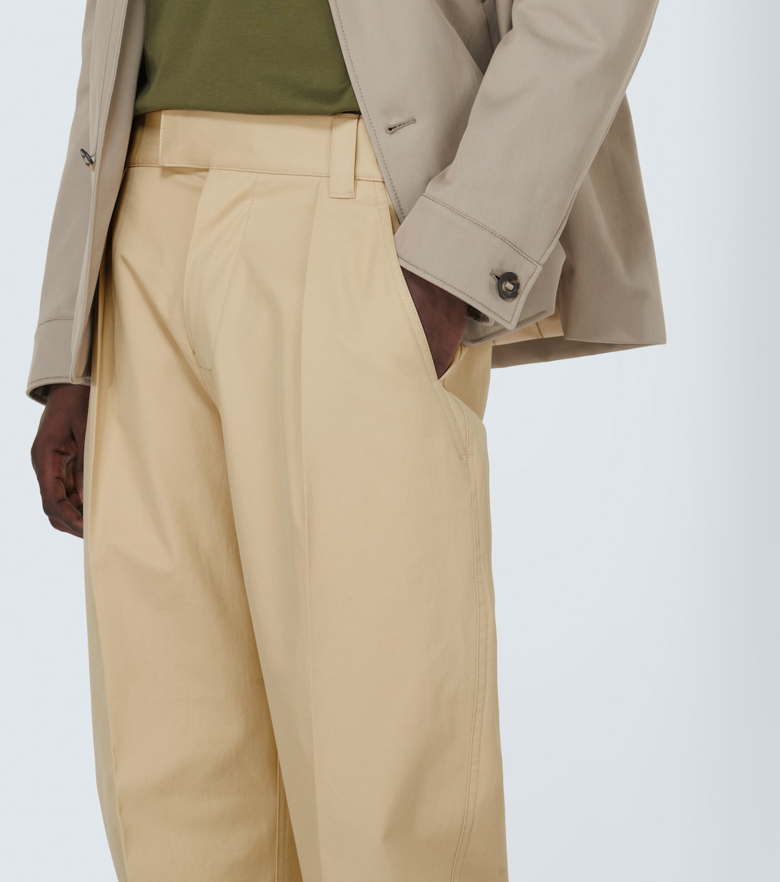 Pantalones rectos Reinga de algodón | Loro Piana