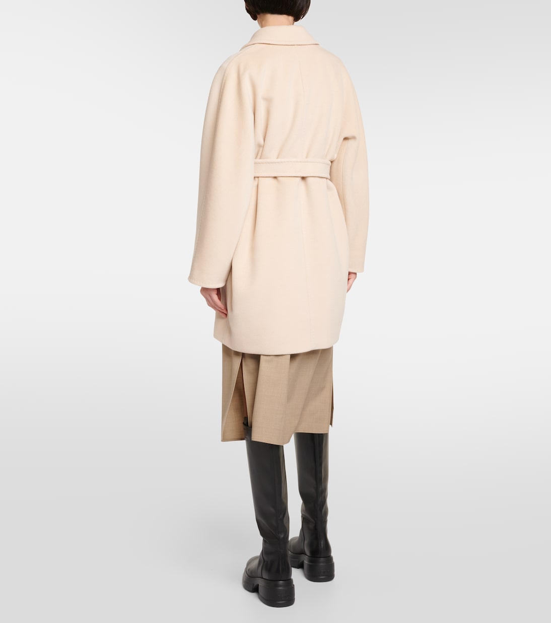 Abrigo marinero cruzado Pila de mezcla de lana | Max Mara
