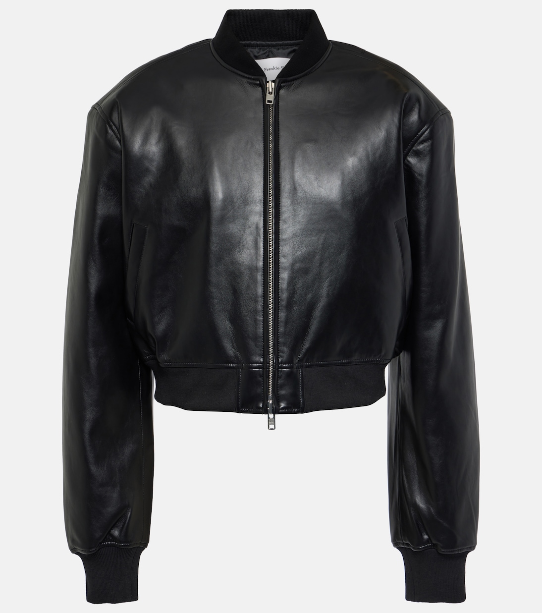 Bomberjacke Micky aus Lederimitat | The Frankie Shop