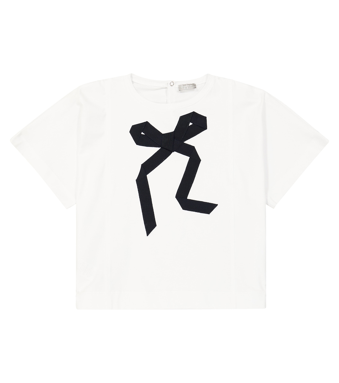 Printed cotton-blend T-shirt | Il Gufo