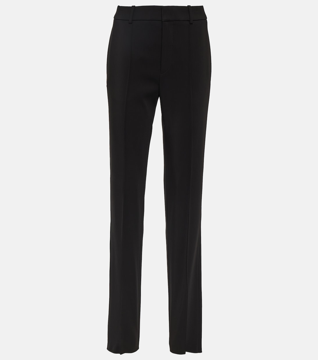 Gerade Low-Rise-Hose aus Gabardine | Saint Laurent