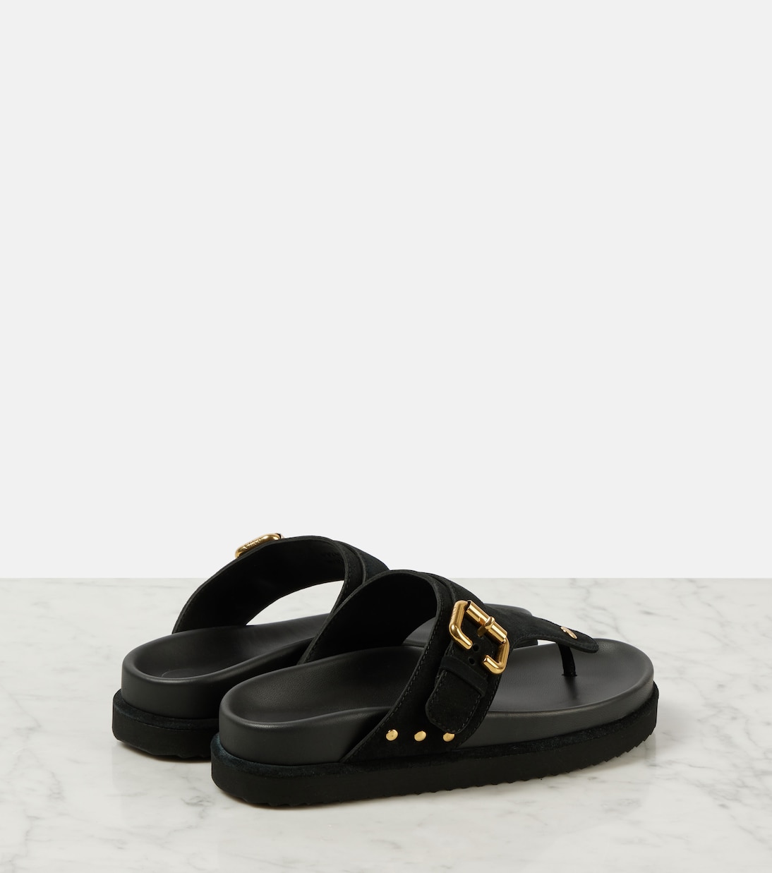 Sandali infradito Nil in suede | Chloé