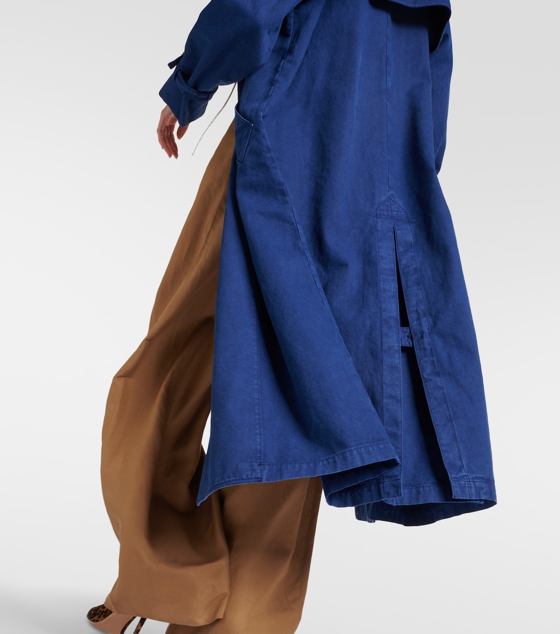 Trenchcoat Calao aus Baumwoll-Canvas | Max Mara