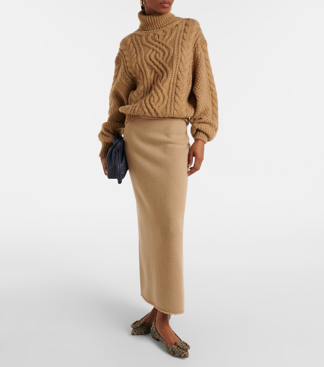Ballerine Venezia in bouclé | Gianvito Rossi
