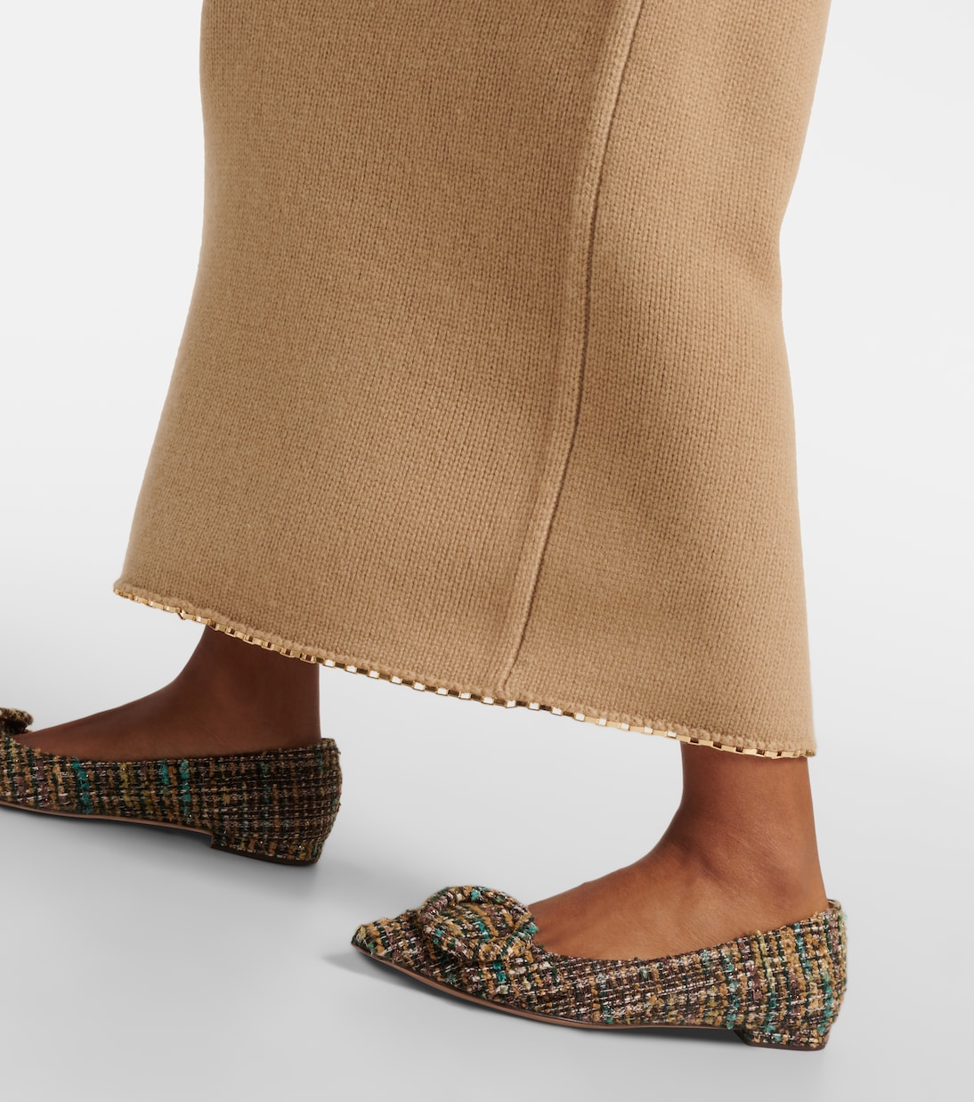 Ballerine Venezia in bouclé | Gianvito Rossi