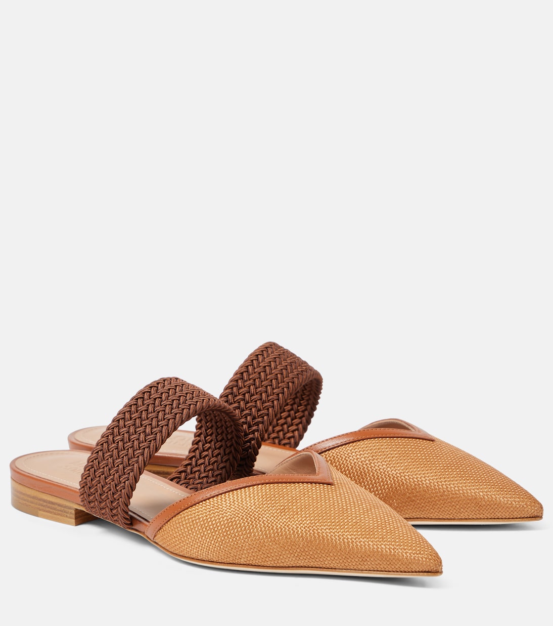 Slippers Manu aus Raffiabast | Malone Souliers