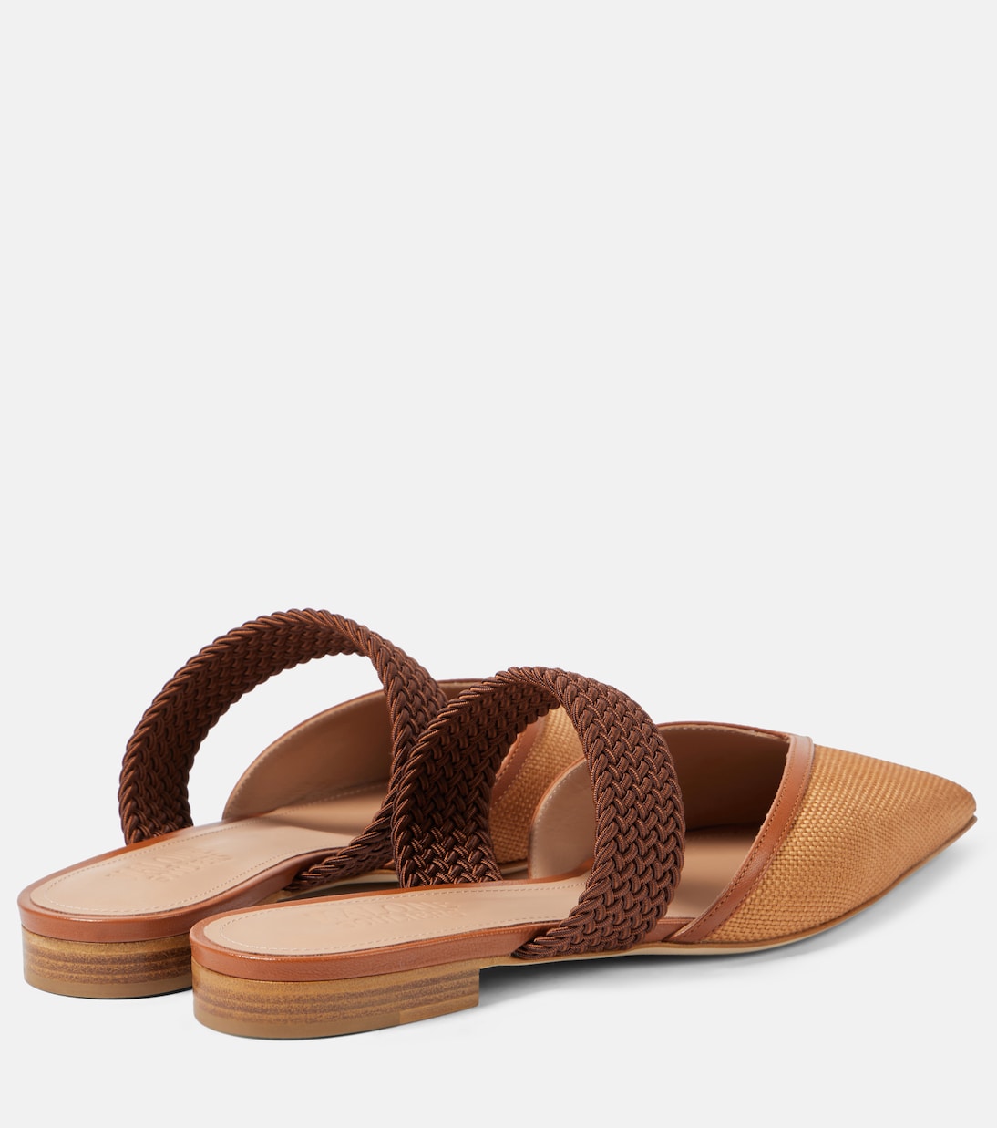 Slippers Manu aus Raffiabast | Malone Souliers