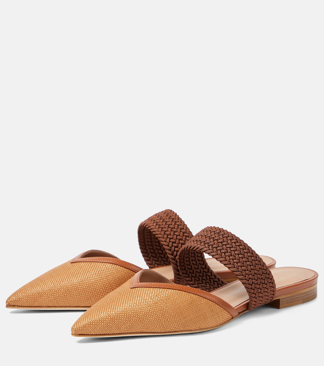 Slippers Manu aus Raffiabast | Malone Souliers