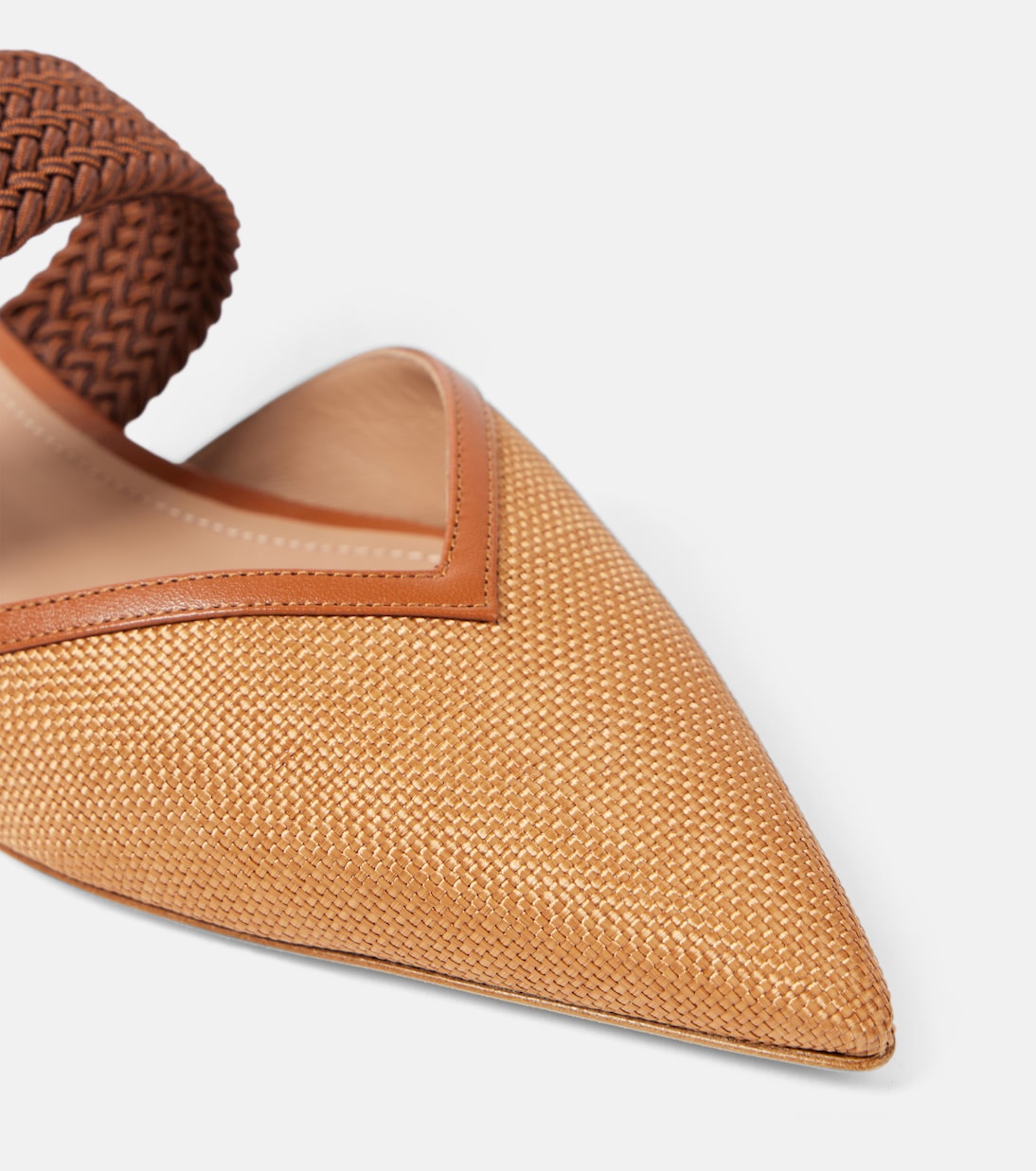 Slippers Manu aus Raffiabast | Malone Souliers