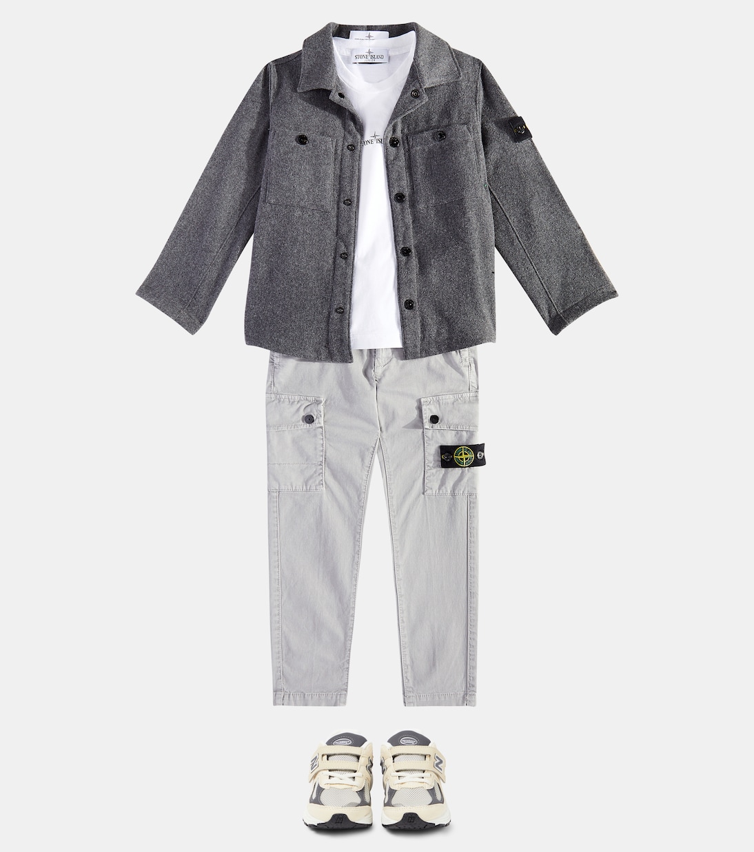 T-shirt Compass en coton | Stone Island Junior