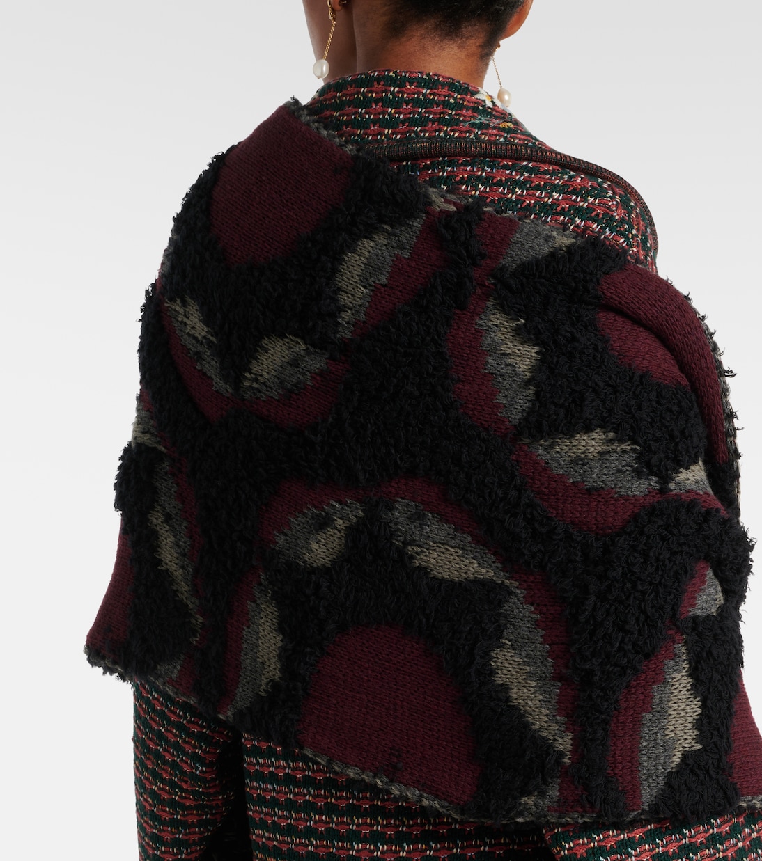 Sciarpa in misto lana con stampa | Etro