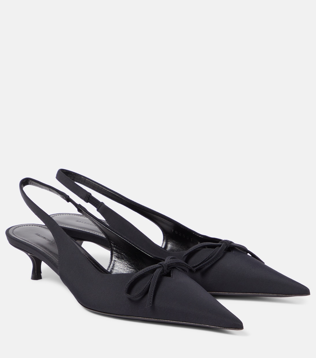 Knife slingback pumps in black Balenciaga Mytheresa