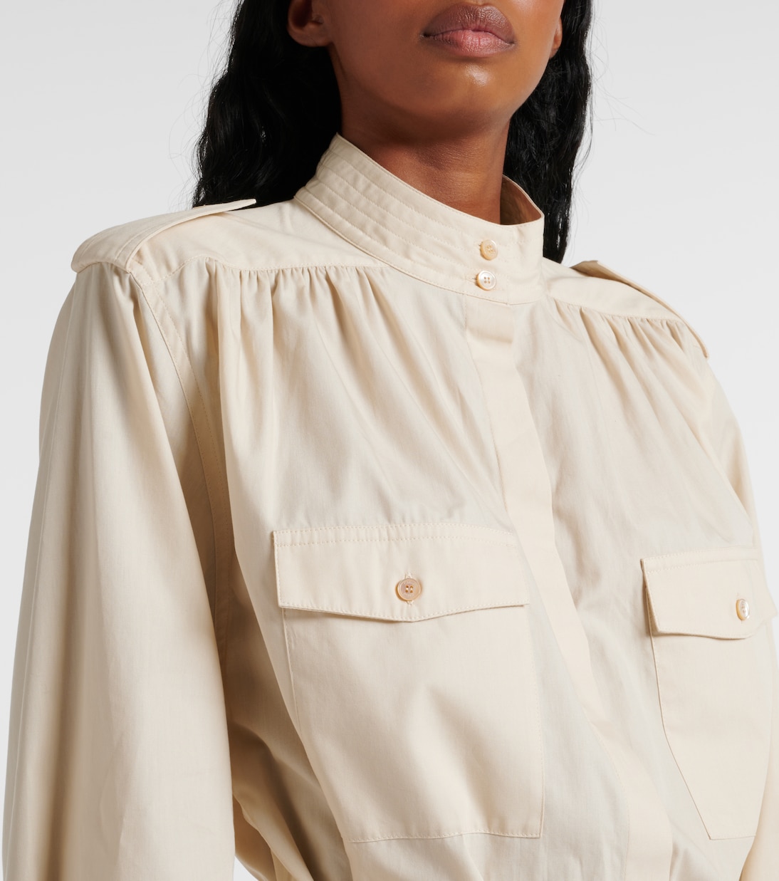 Robe midi en coton | Chloé