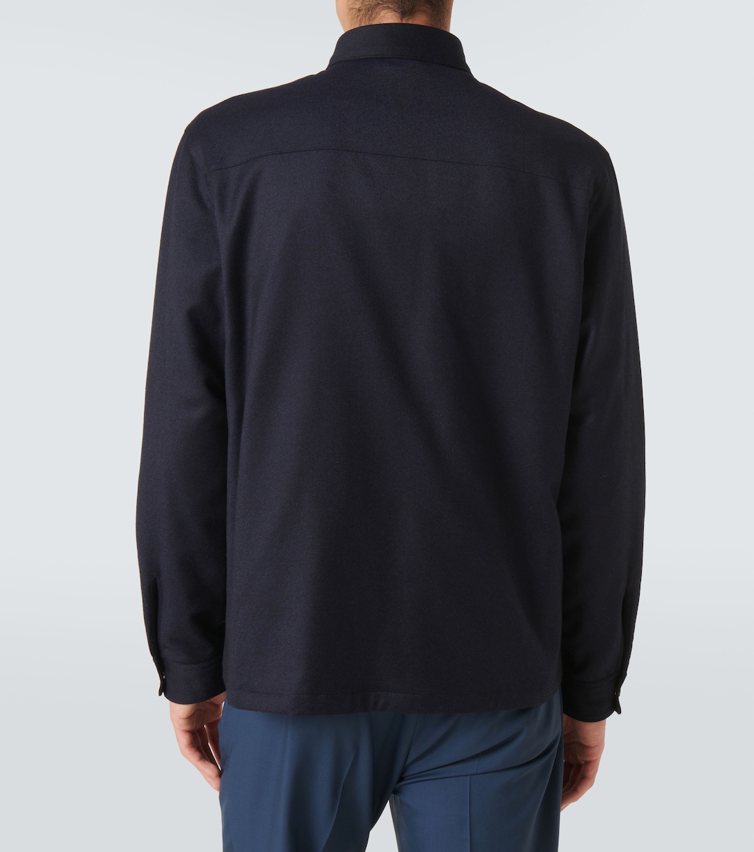 Hemdjacke aus Wolle | Zegna