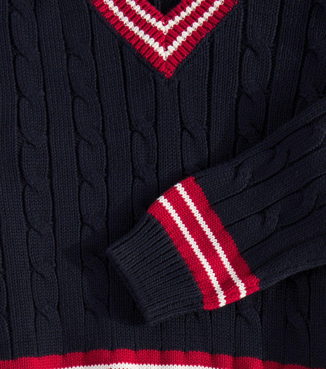 Pullover in cotone a trecce | Il Gufo