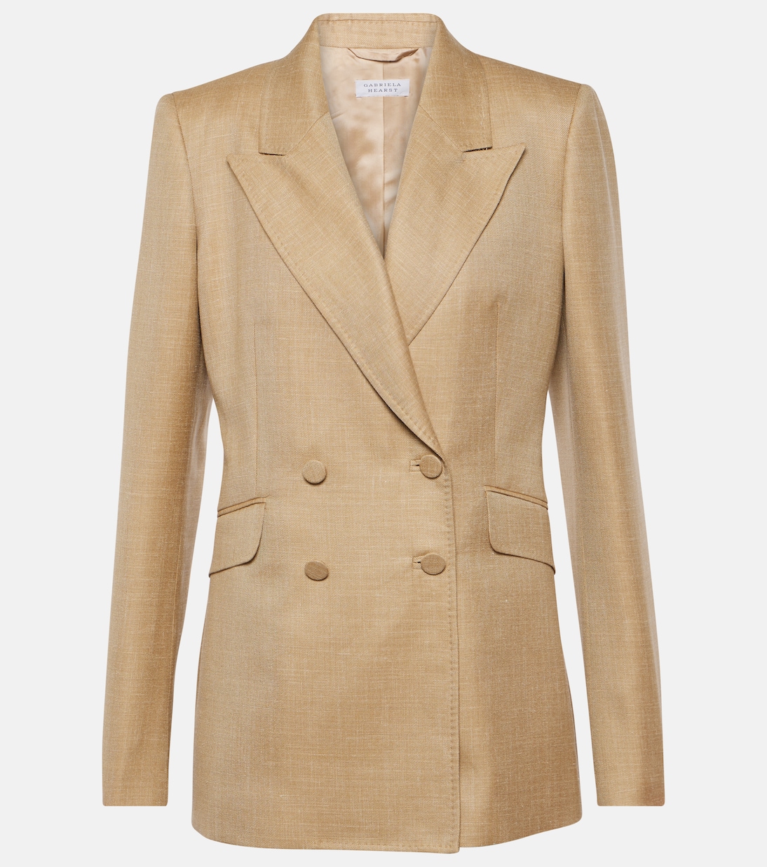 Blazer in lana, seta e lino | Gabriela Hearst
