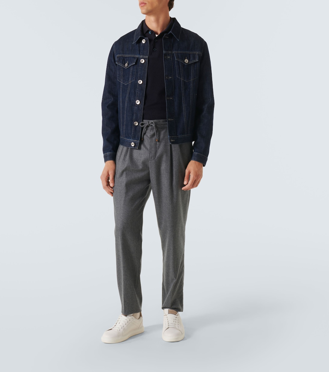Hose aus Flanell | Brunello Cucinelli