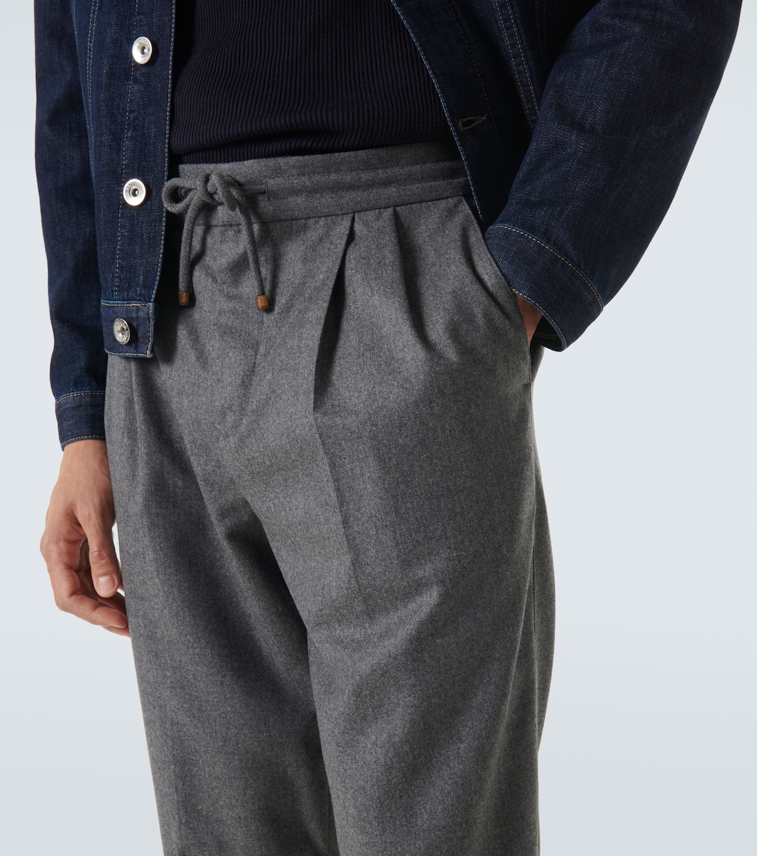 Hose aus Flanell | Brunello Cucinelli