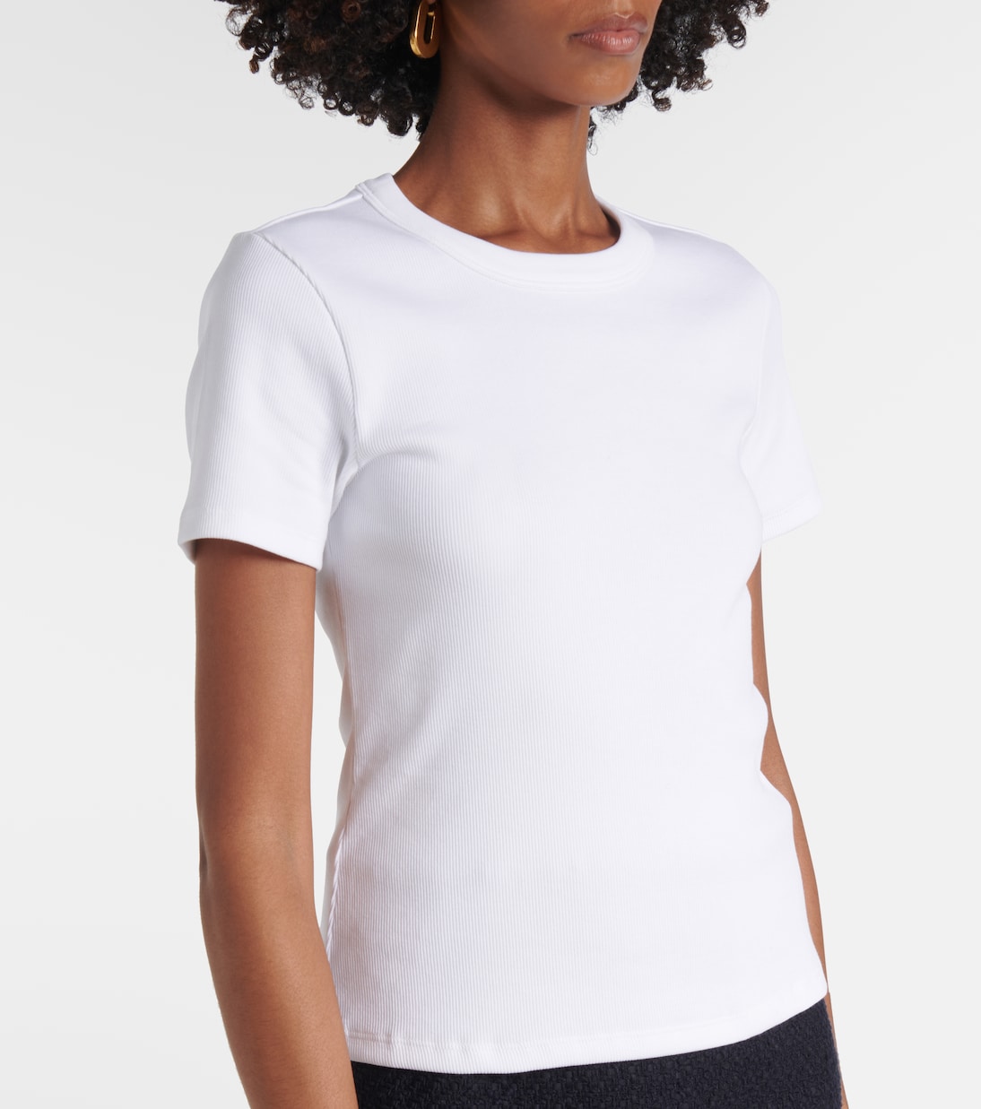T-shirt Pruitt in jersey di misto cotone | Veronica Beard