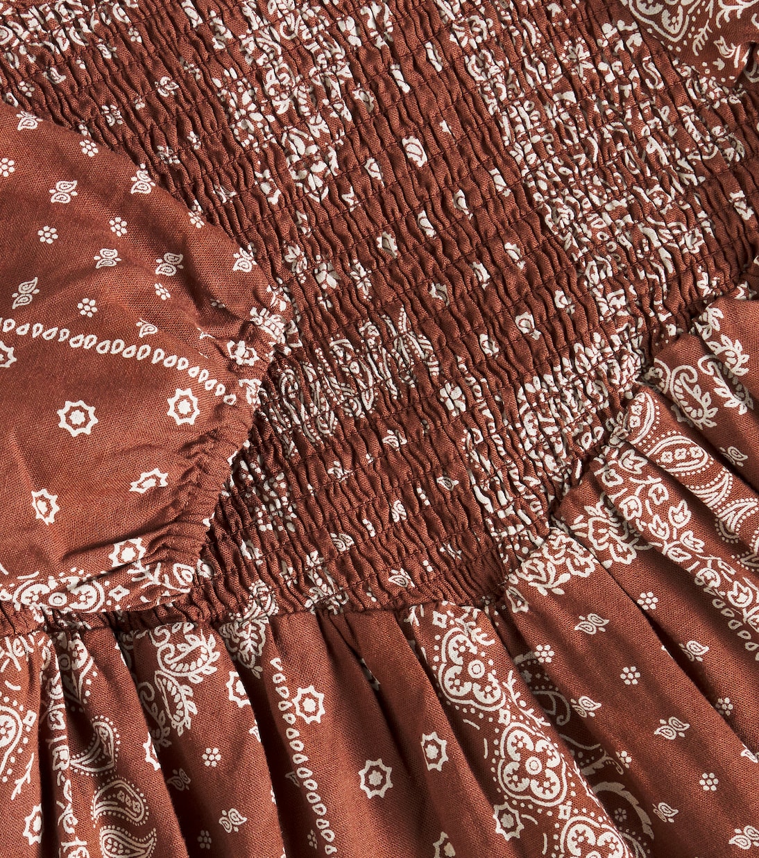Abito Lydia in lino e cotone con stampa | Rylee + Cru