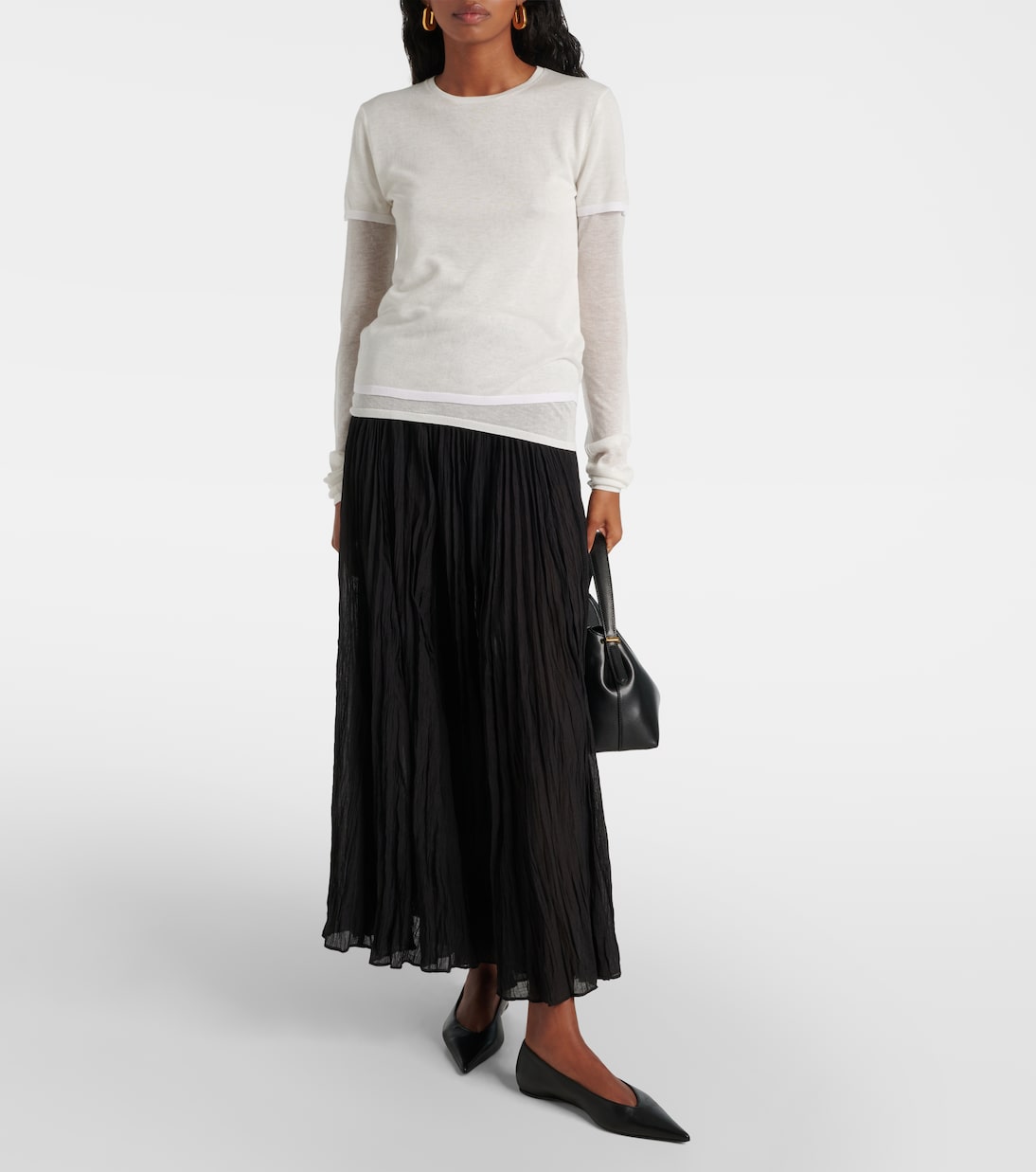 Tank top de jersey a capas | Toteme