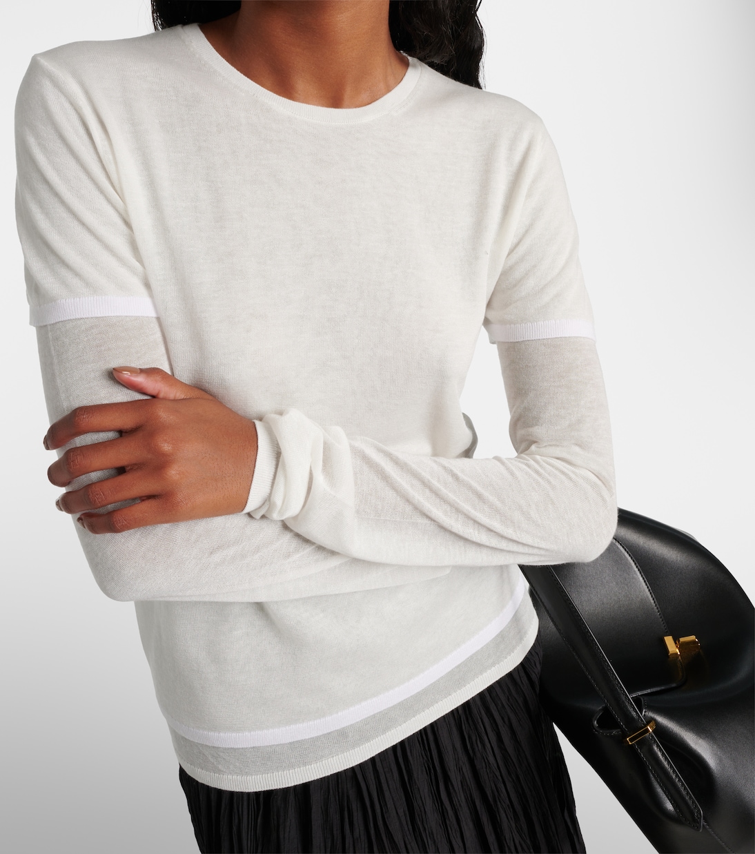 Tank top de jersey a capas | Toteme