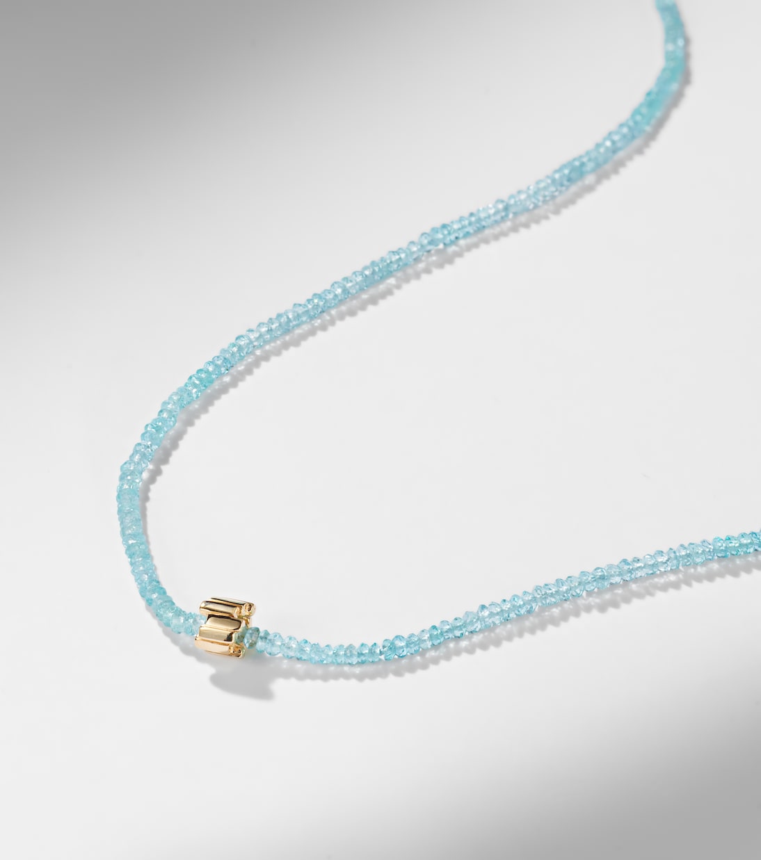 Collana Infinity in Oro 18kt con Apatiti di Suzanne Kalan per Giovani Stilisti