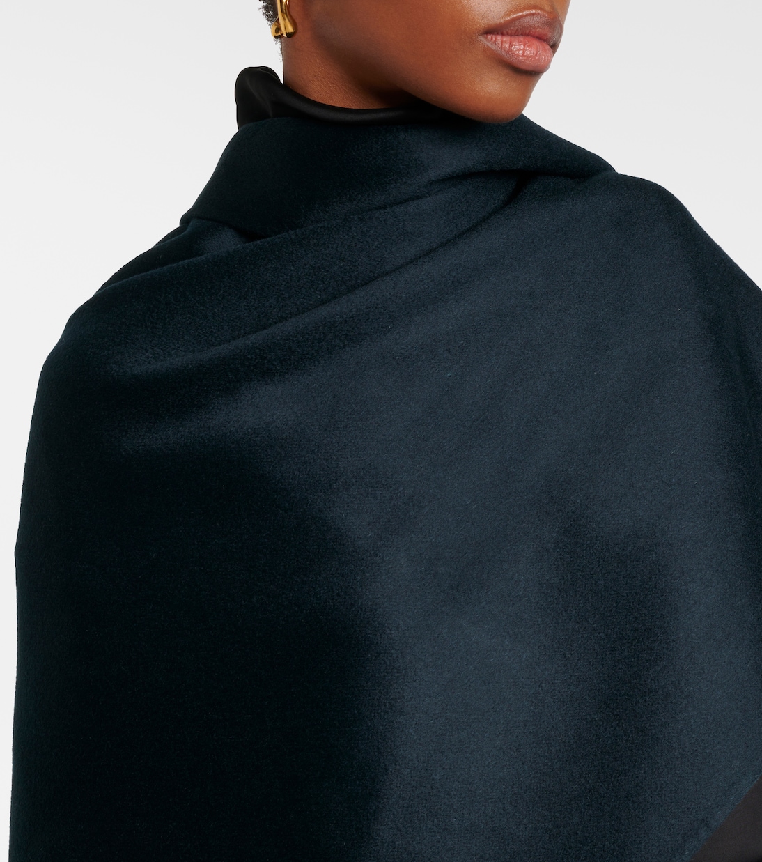Scialle Delta in misto lana e cashmere | Tove