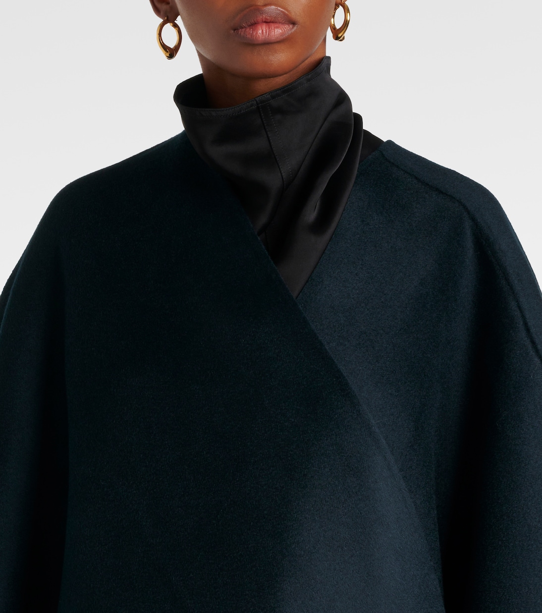 Scialle Delta in misto lana e cashmere | Tove