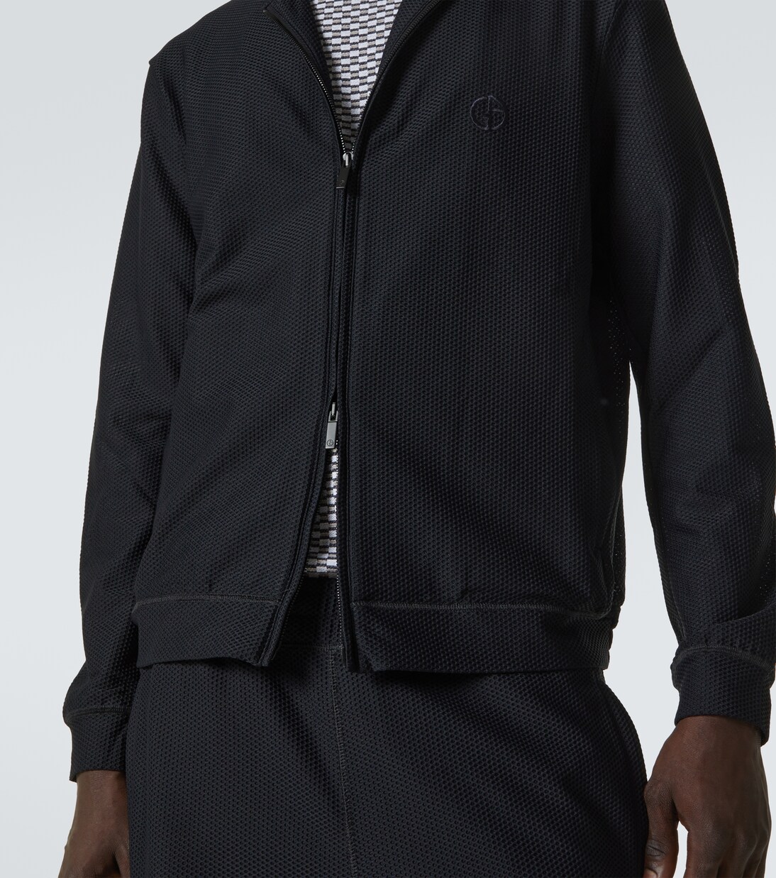 Knitted bomber jacket | Giorgio Armani