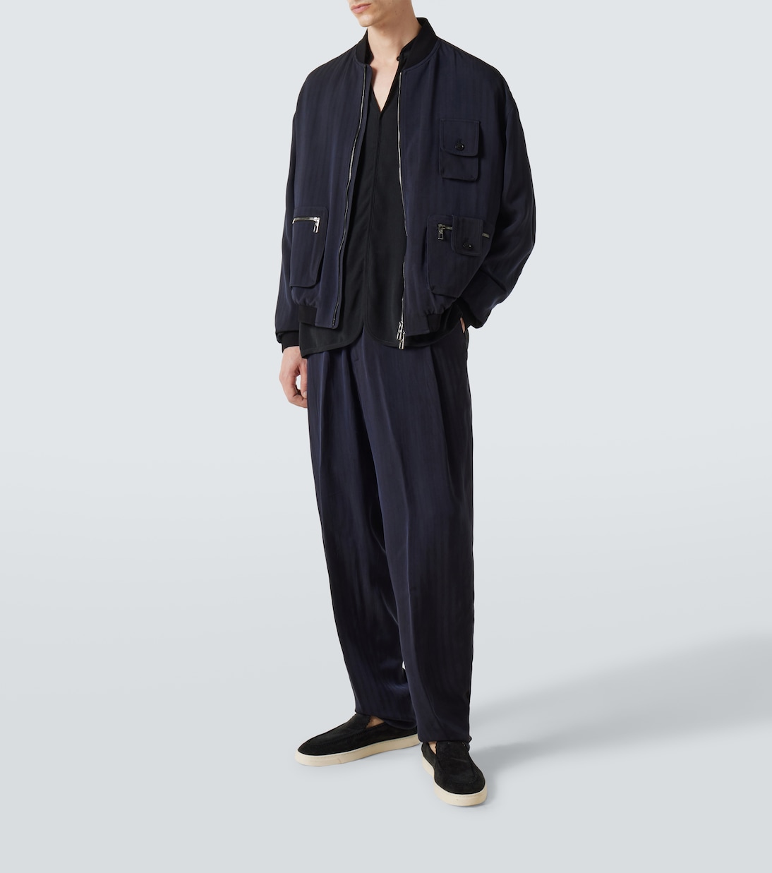 Bomber in twill | Giorgio Armani