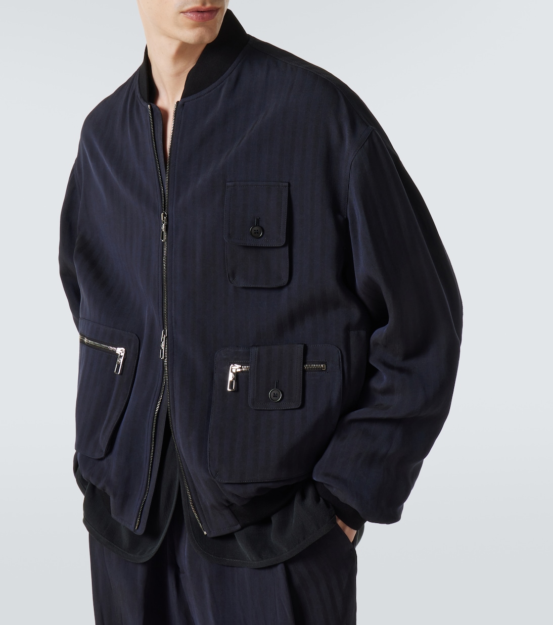 Bomber in twill | Giorgio Armani