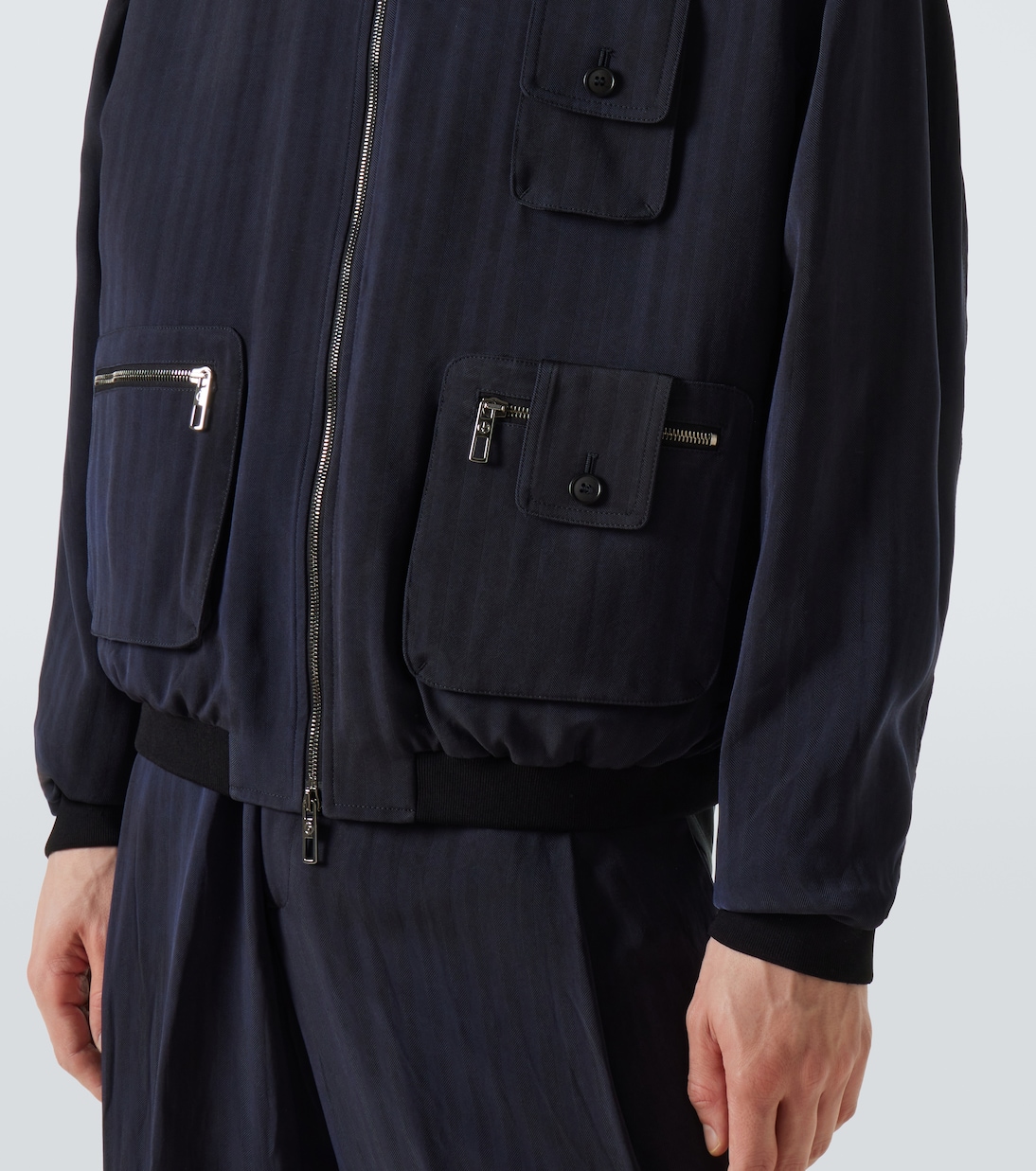Bomber in twill | Giorgio Armani