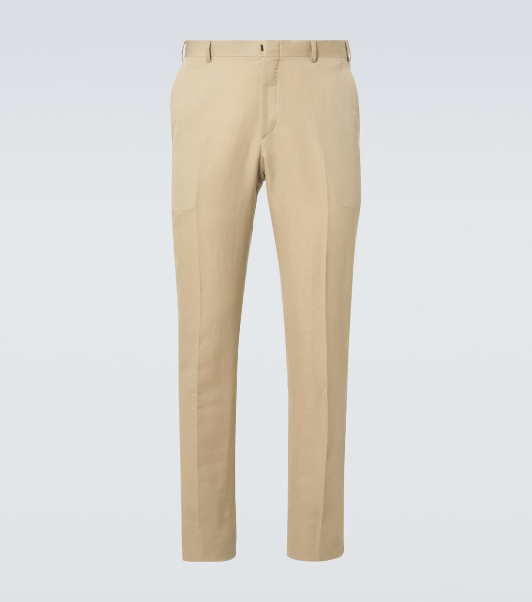 Pantaloni regular Pienza in lino e cotone | Brioni