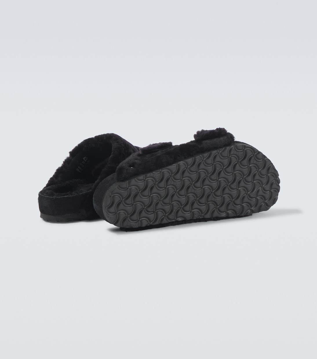 Arizona 1774 shearling-lined suede sandals | Birkenstock 1774