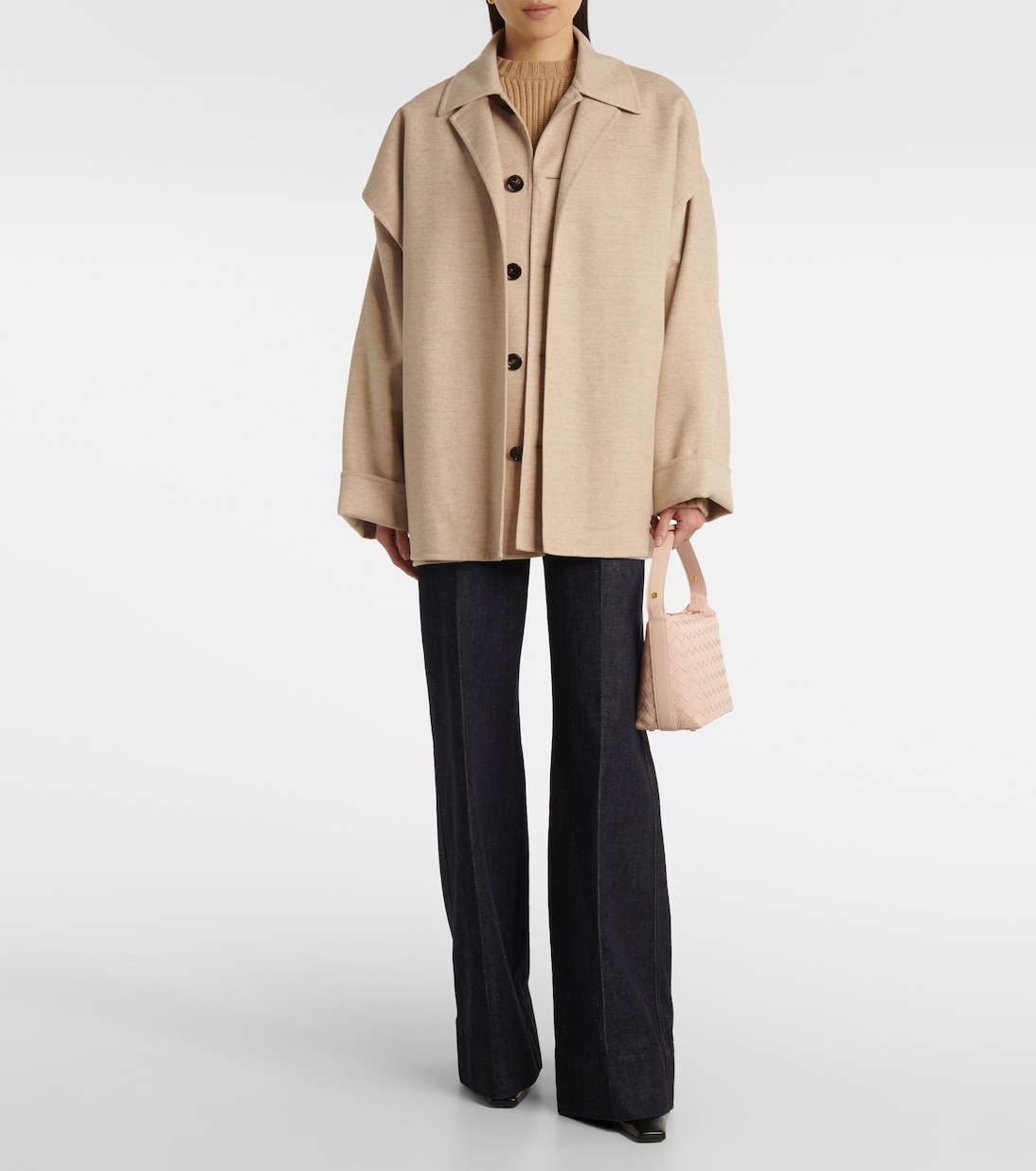 Sac Wallace Small en cuir intrecciato | Bottega Veneta