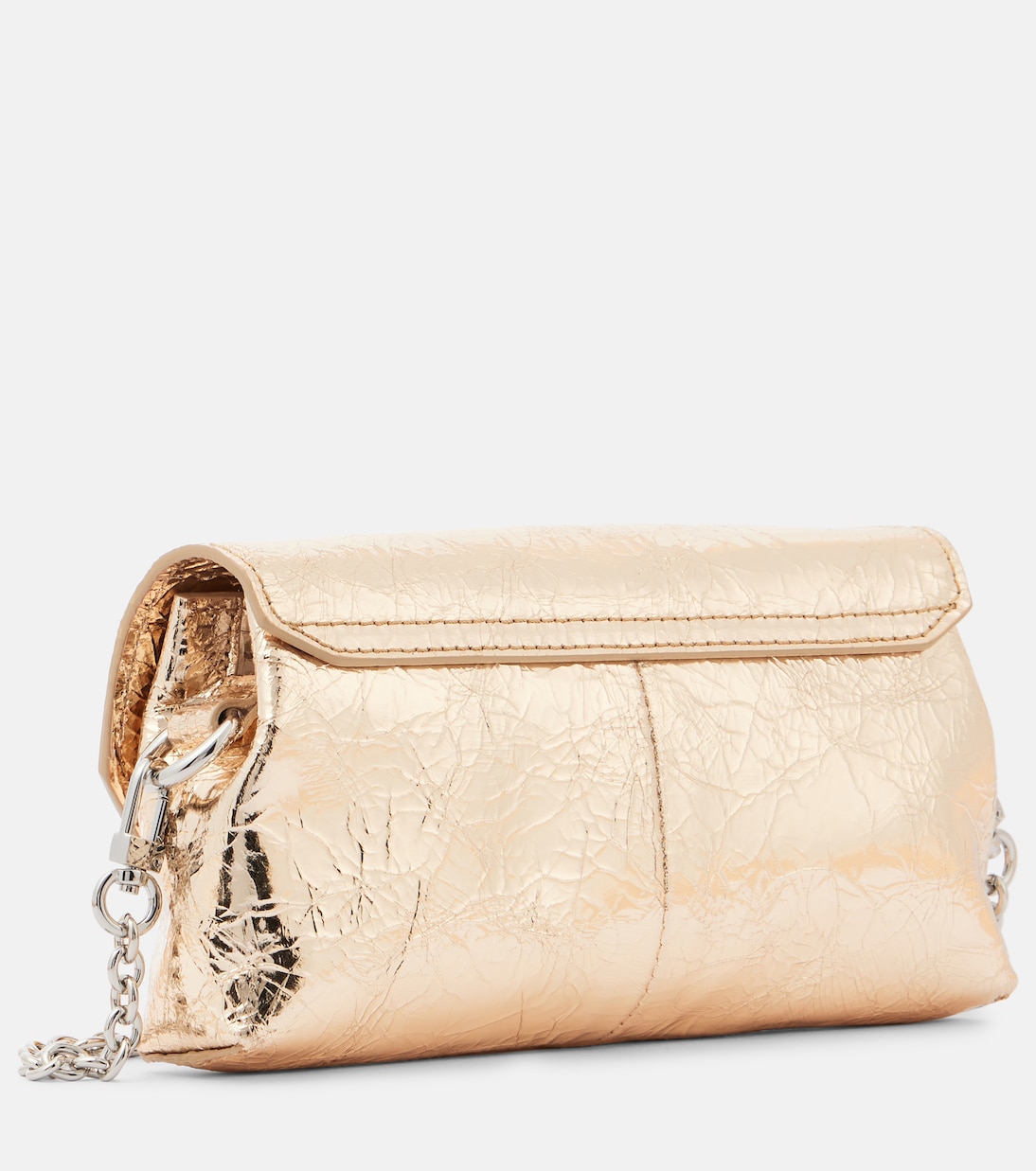 Clutch Orb Mini in pelle metallizzata | Vivienne Westwood