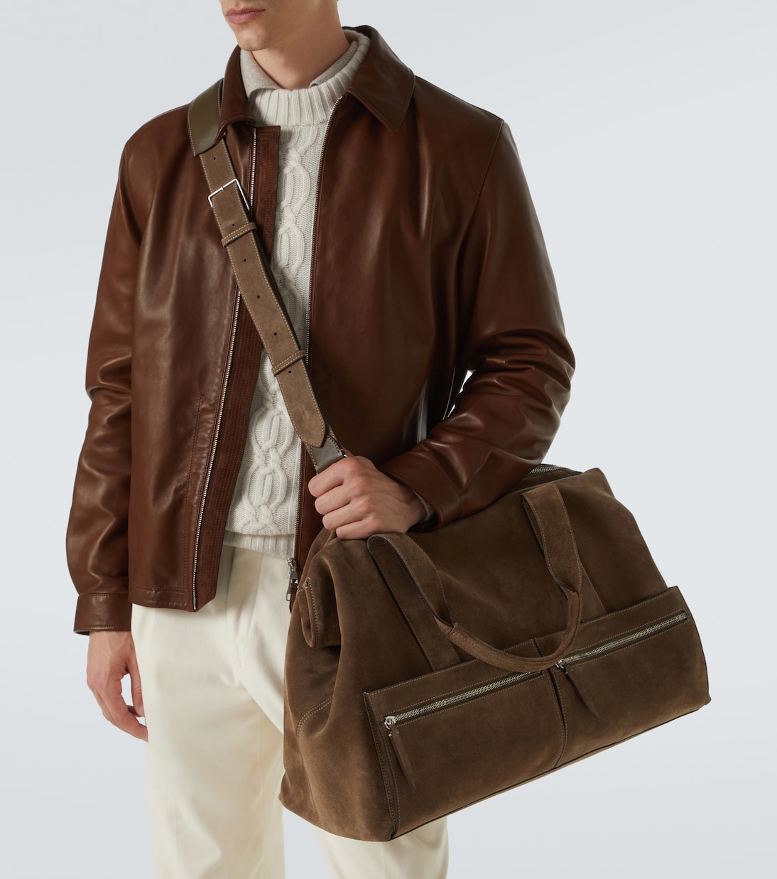 Sac de voyage Racer 53 en daim | Métier