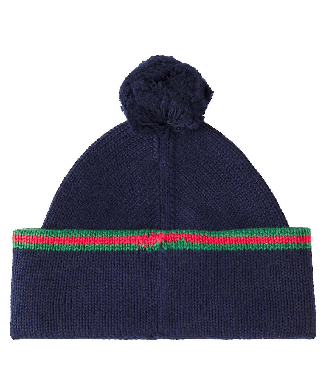 Web Strip cotton beanie | Gucci Kids
