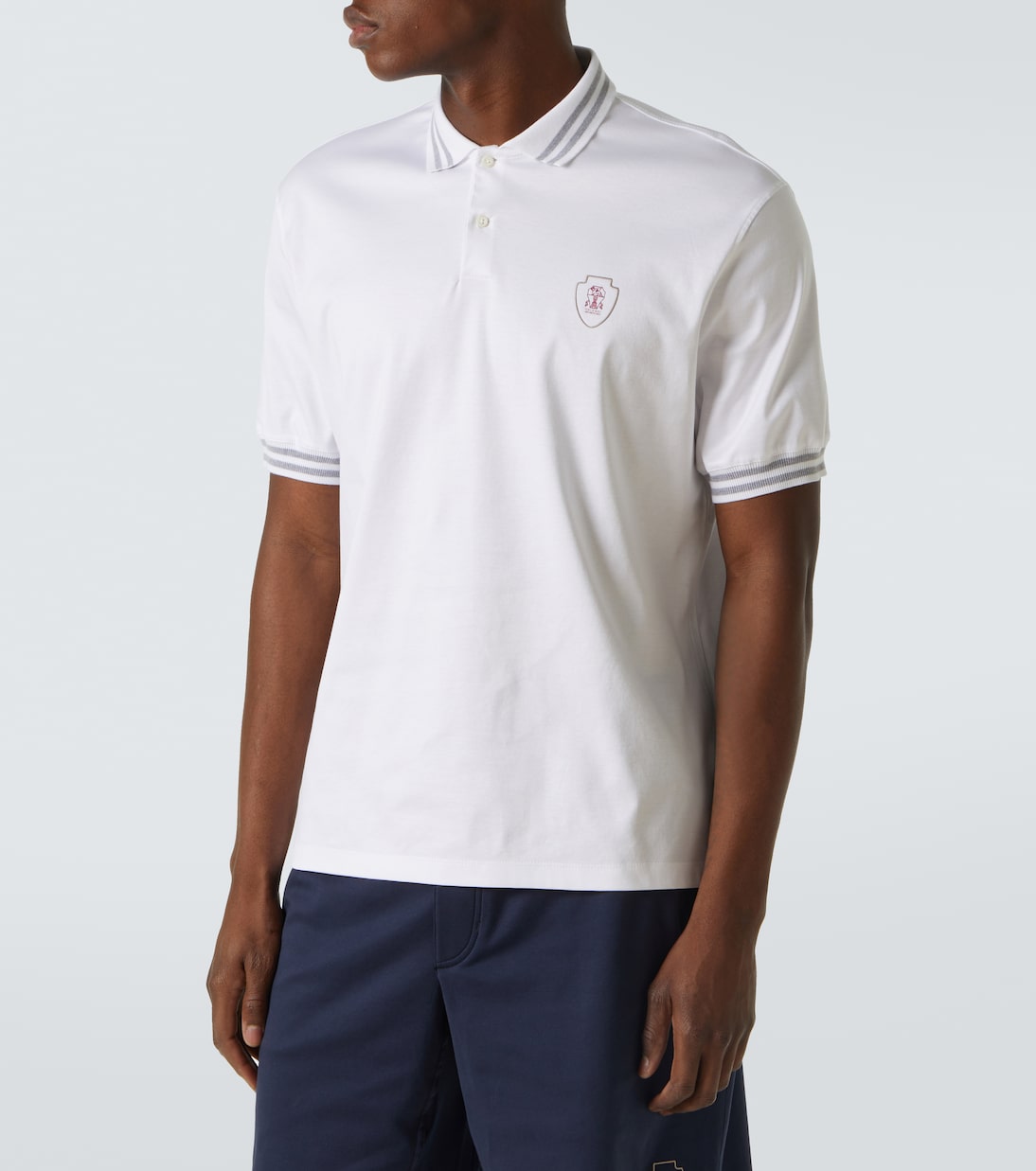 Polo in cotone | Brunello Cucinelli