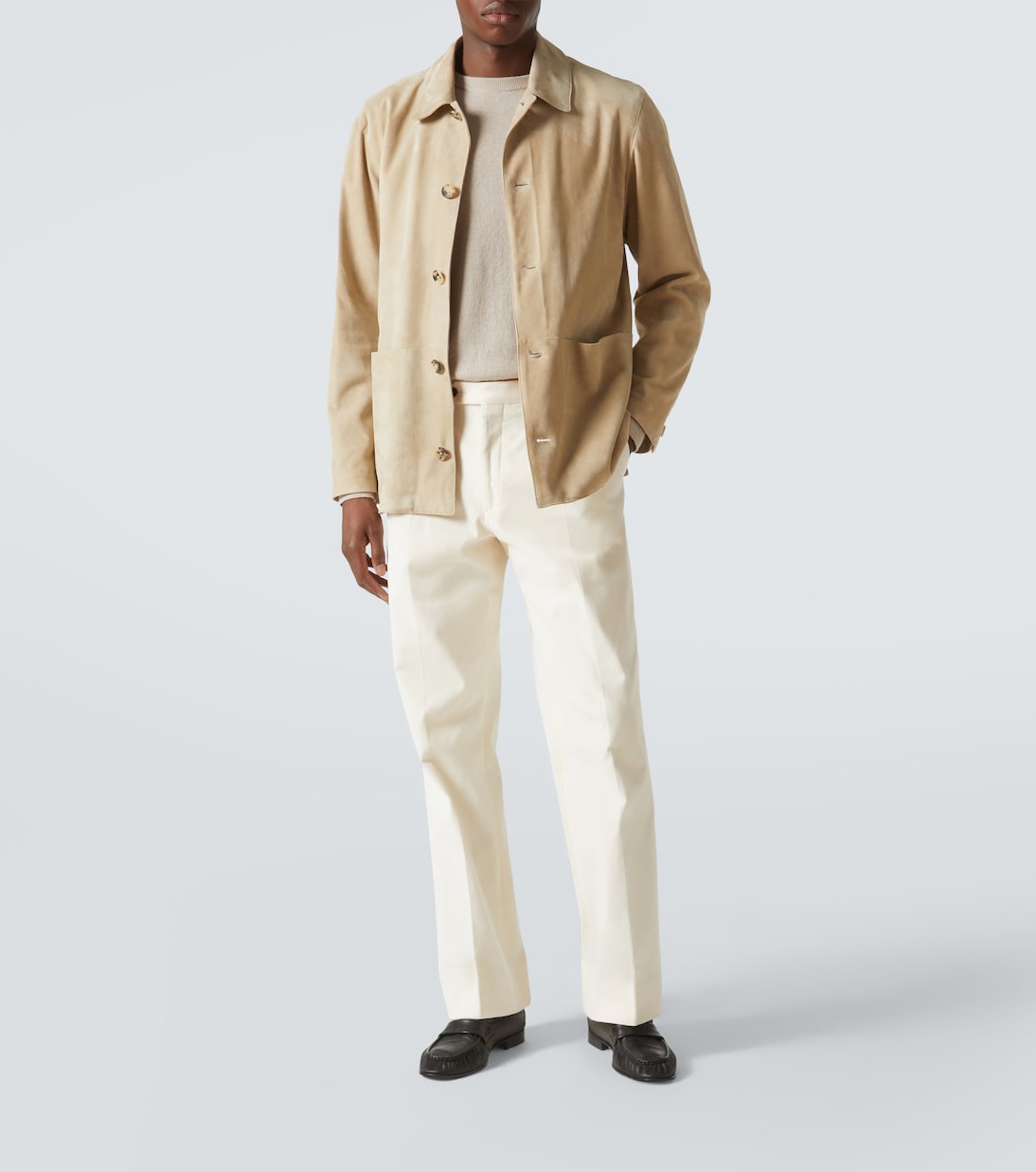 Pantaloni regular Amo in cotone | Saman Amel