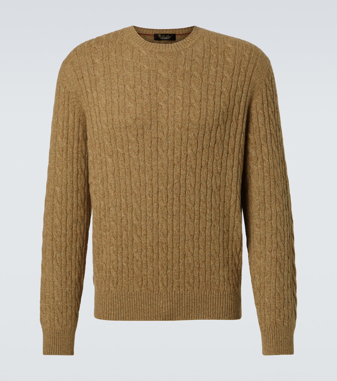 Pullover in cashmere a trecce | Loro Piana