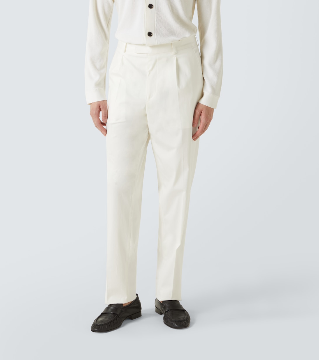 Gerade Hose aus einem Baumwollgemisch | Zegna