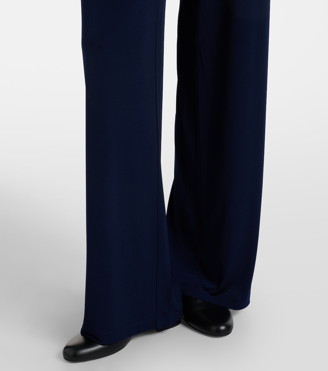 Weite Mid-Rise-Hose aus Jersey | Vince