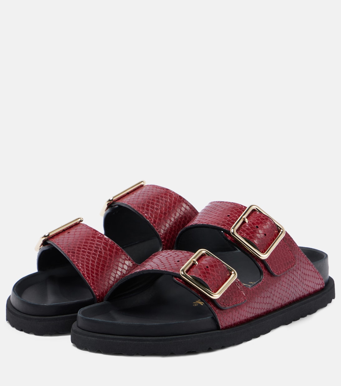 Arizona snake-effect leather sandals | Birkenstock 1774